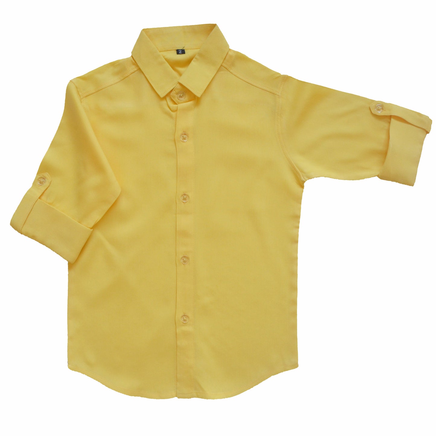 Pastel shade rayon shirts for boys - Combo of 2 - Blue & Yellow