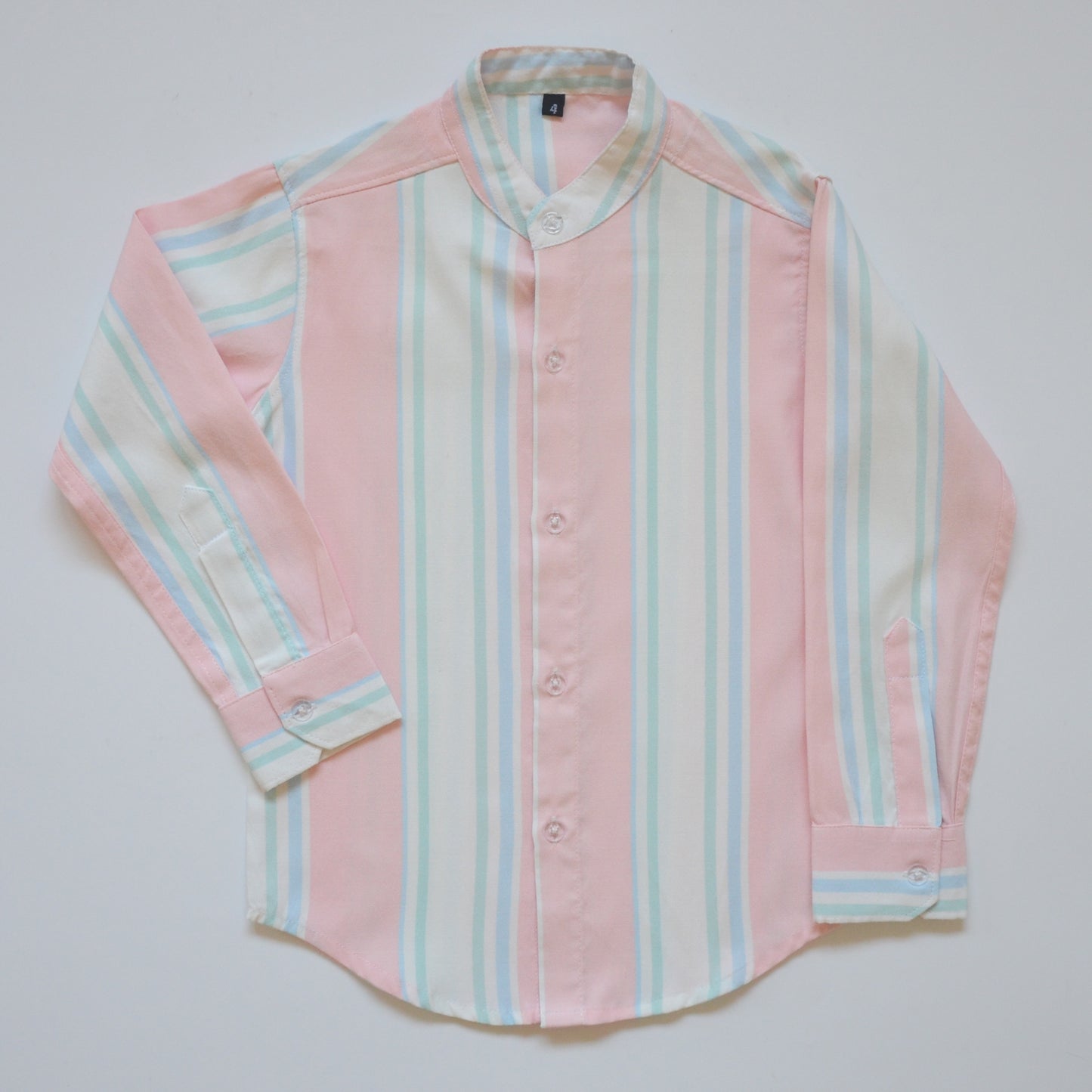 Havana Stripes shirt for boys - Pink